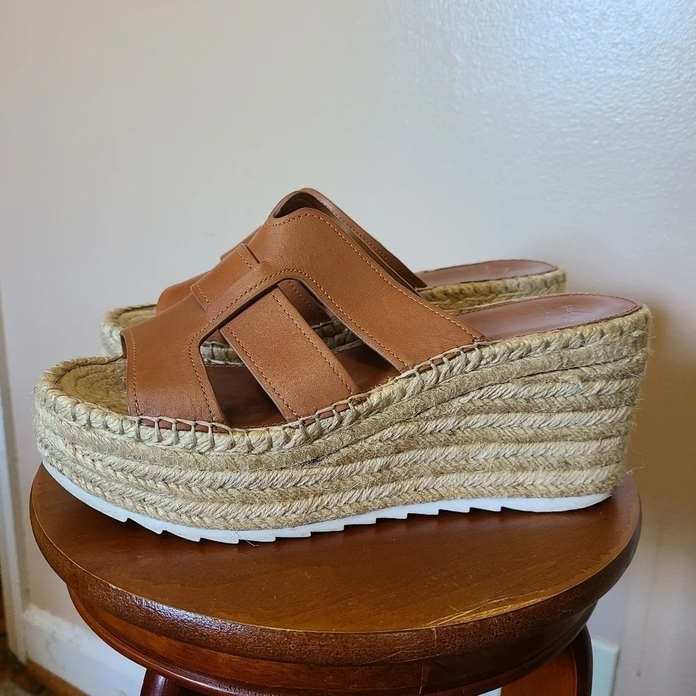 Marc Fisher Robbyn Espadrille Platform Wedge Sandal